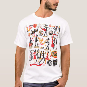 ジャズアイコンセット:白い背景を分離 Tシャツ