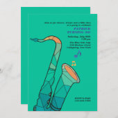 ジャズイットアップ招待状 招待状 (正面/裏面)