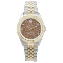 ジャズウォッチチョコレートダイヤル