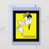 ジャズエイジデコアートシャンパン応援パーティー ポストカード (正面/裏面)