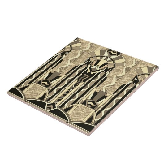 ジャズエイジデコ タイル (側面)