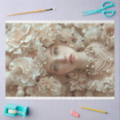 ジャズエラレディとフローラハットデコpage 薄葉紙 (クラフト)