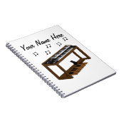 ジャズオルガニストミュージック先生カスタム ノートブック (右側)