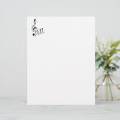 ジャズカッコいい音楽文房具紙 (スタンド正面)