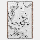 ジャズカッコいい音楽 スローブランケット (正面縦)