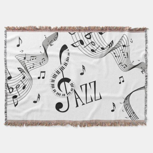 ジャズカッコいい音楽 スローブランケット (正面)
