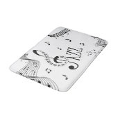 ジャズカッコいい音楽 バスマット (アングル)