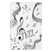 ジャズカッコいい音楽 ミニクリップボード (裏面)