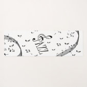 ジャズカッコいい ヨガマット (裏面(横))