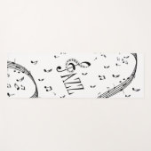 ジャズカッコいい ヨガマット (正面(横))