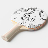 ジャズカッコいい 卓球ラケット (正面アングル)