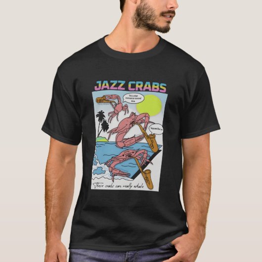 ジャズカニ Tシャツ (正面)