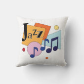 ジャズカラフルアモダンートデザイン クッション (裏面)