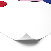 ジャズカラフルアモダンートデザイン ポスター (コーナー)