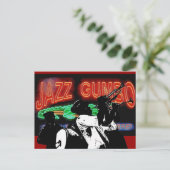 ジャズガンボブラスバンド ポストカード (スタンド正面)