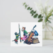 ジャズキャッツバンド ポストカード (スタンド正面)