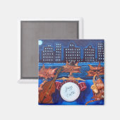 ジャズキャッツ磁石 マグネット (正面/裏面)