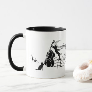 ジャズキャッツ ダブルベース コーヒーマグ マグカップ