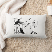 ジャズキャッツ |ドラムランバーピロー ランバークッション (ブランケット)