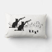 ジャズキャッツ | Trumpet ランバークッション (正面)