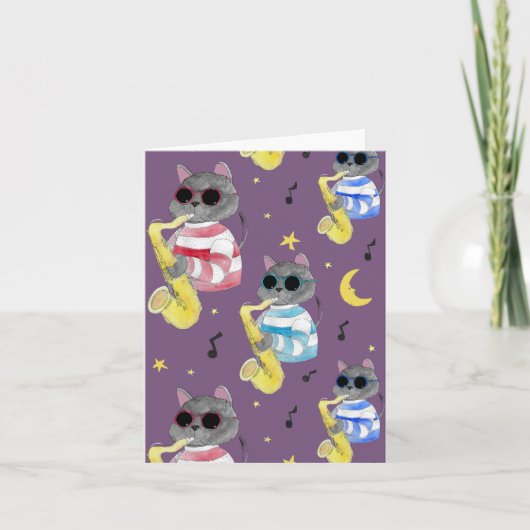 ジャズキャット シーズンカード (正面)