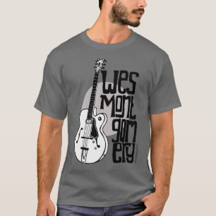 ジャズギターウェスモンゴメリーミュージックラバー1  Tシャツ