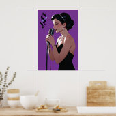 ジャズクラブポスター ポスター (キッチン)