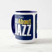 ジャズコーヒーマグについて マグカップ (正面左)