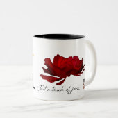 ジャズゴールデンバードとバラマグのTouchのみ ツートーンマグカップ (正面右)