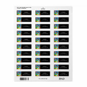 ジャズサイケデリック音楽ラベル ラベル (フルシート)