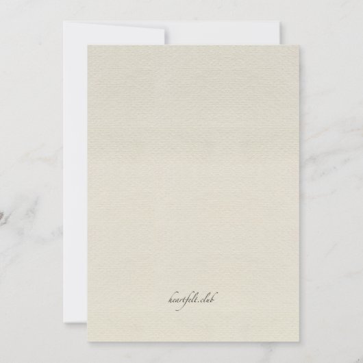 ジャズサクソフォン招待状 招待状 (裏面)