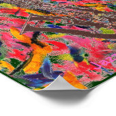 ジャズサックス ポスター (角)