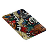 ジャズシティプレミアムフレキシマグネット マグネット (右側)