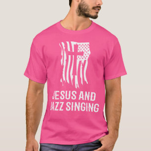 ジャズシンガーJazz歌「イエスとジャズソング」 Tシャツ