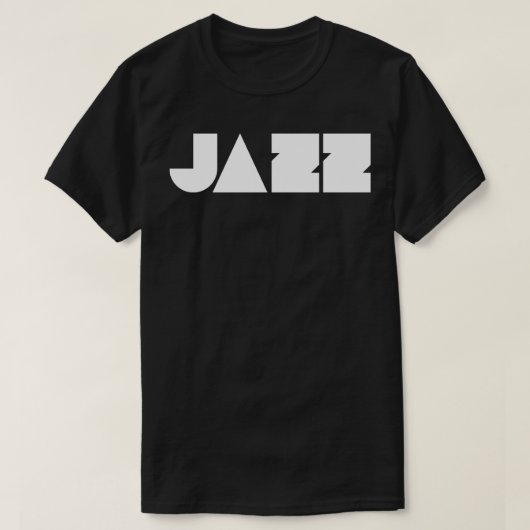 ジャズジオメはっきりしたトリック Tシャツ (デザイン正面)
