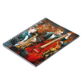 ジャズスタイリッシュバ遊ンドの音楽がシーンに戻る ノートブック (左側)