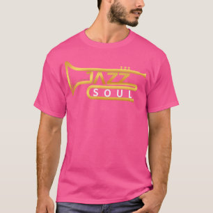 ジャズソウルトカッコいいトランペットジャズミュージシャンジャズミュージックロー Tシャツ