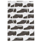 ジャズダンスシューズスリッパーバレリーナダンサークラス ミディアムペーパーバッグ (正面)