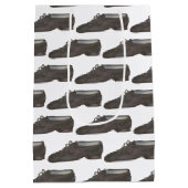 ジャズダンスシューズスリッパーバレリーナダンサークラス ミディアムペーパーバッグ (裏面)