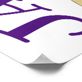 ジャズダンススクールスタジオアートダンサー先生ギフト ポスター (角)