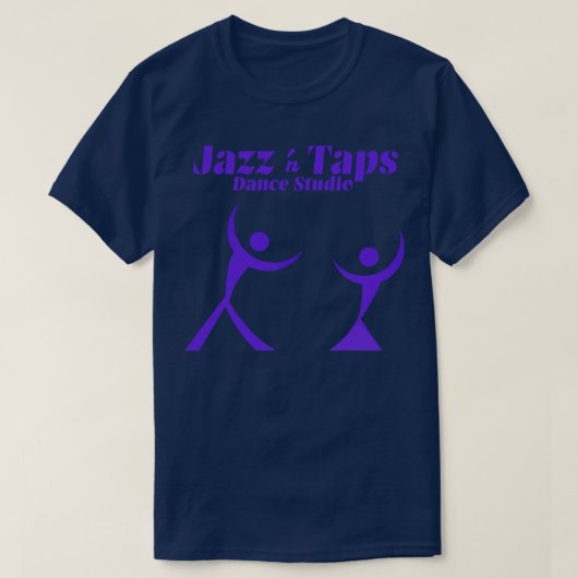 ジャズダンススタジオ Tシャツ (デザイン正面)