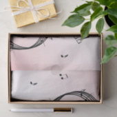 ジャズダンスピンクミュージック 薄葉紙 (ギフト)