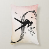 ジャズダンス アクセントクッション (正面(垂直))