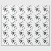 ジャズダンス ラッピングペーパー (フラット)