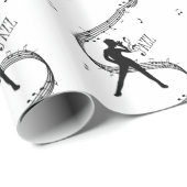 ジャズダンス ラッピングペーパー (ロールコーナー)