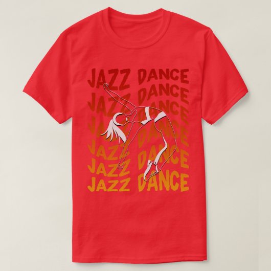 ジャズダンス Tシャツ (デザイン正面)