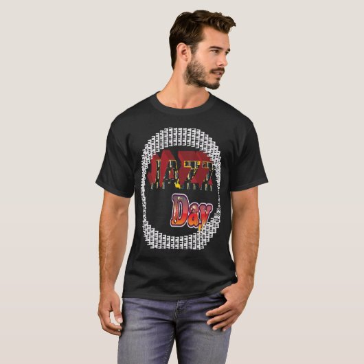 ジャズデイTシャツ Tシャツ (正面フル)