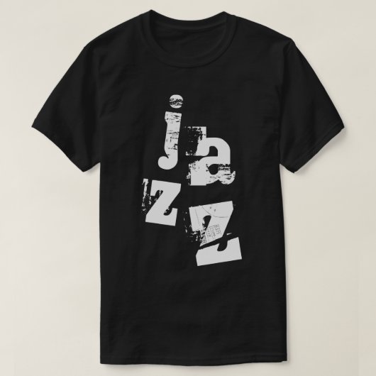 ジャズデザイン4 Tシャツ (デザイン正面)