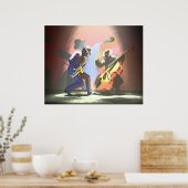 ジャズデュエル ポスター (キッチン)