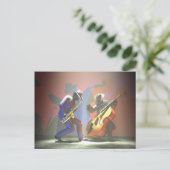 ジャズデュエル ポストカード (スタンド正面)